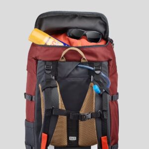 کوله پشتی فورکلاز 70 لیتر Forclaz Men’s Outdoor Trekking Backpack – 70L – MT100 Easyfit