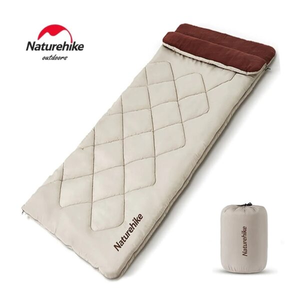 کیسه خواب کمپینگ الیاف نیچرهایک مدل Autumn Maple R250 NATUREHIKE SLEEPING BAG