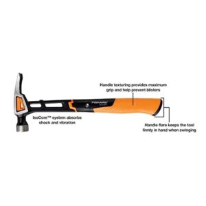 FISKARS 16OZ Finishing Hammer Medium